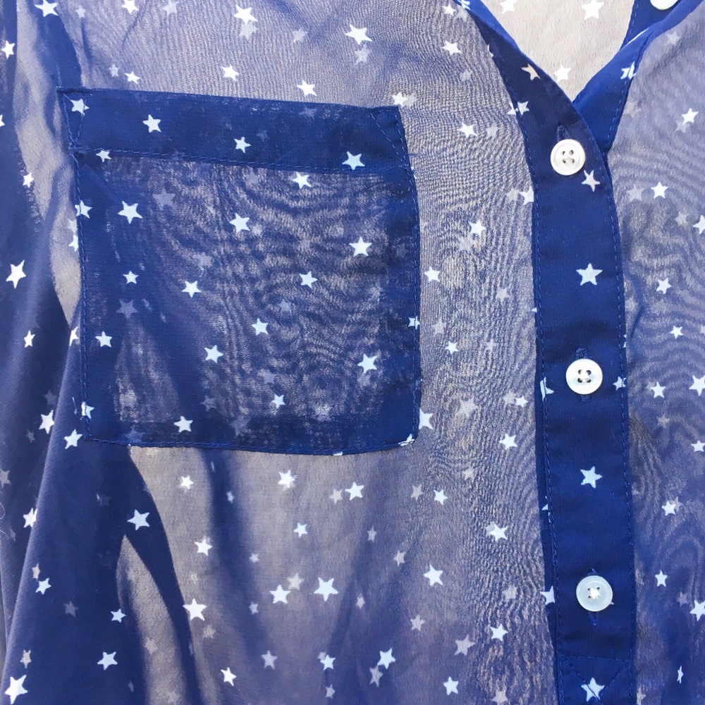 Semi-Transparent Star Shirt